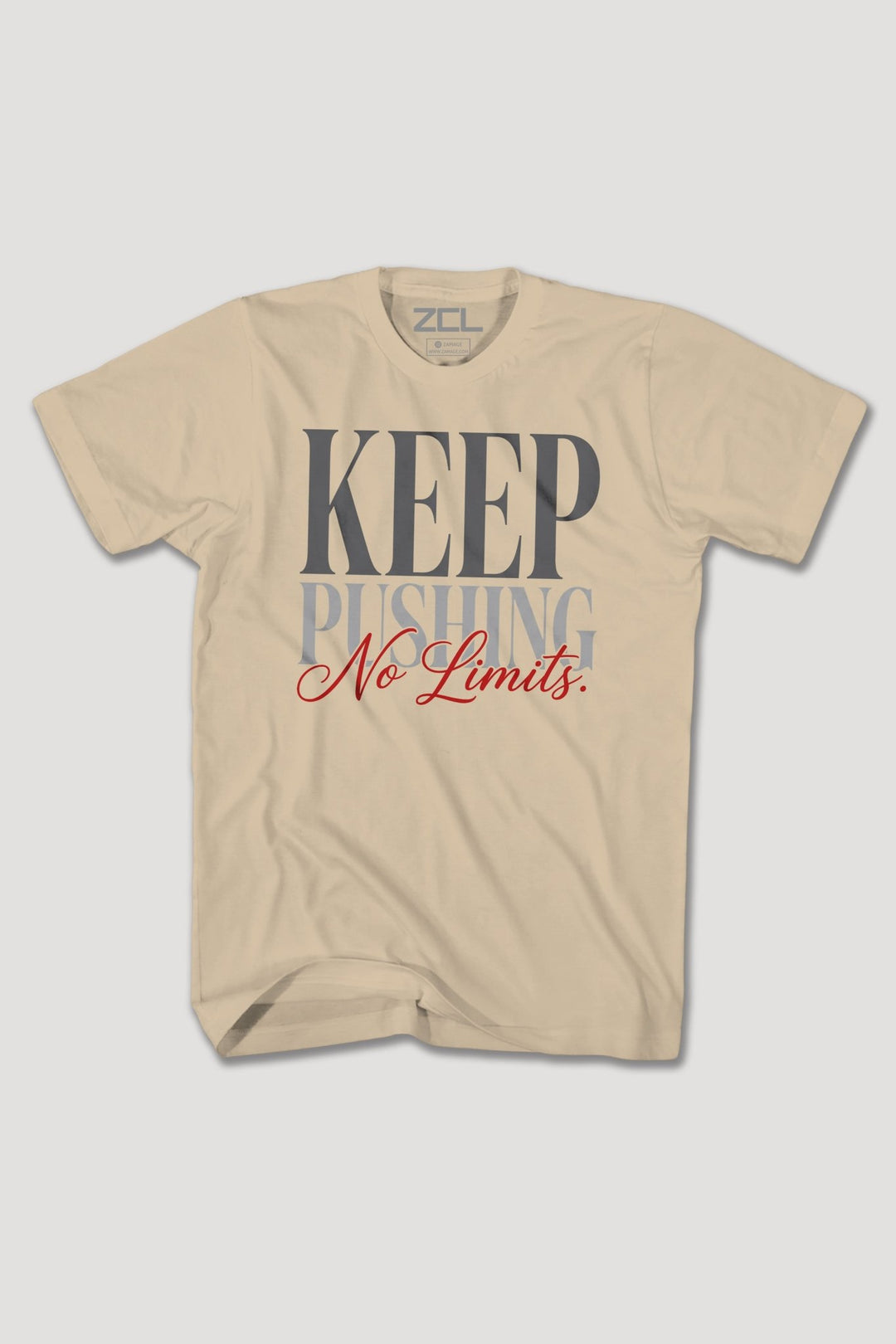 KEEP PUSHING TEE - Zamage