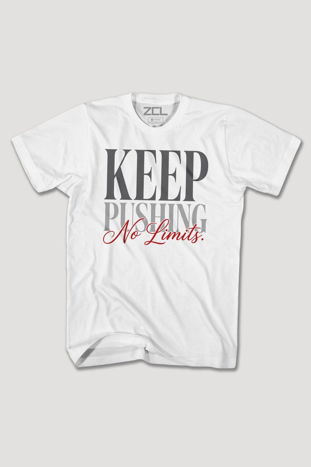 KEEP PUSHING TEE - Zamage