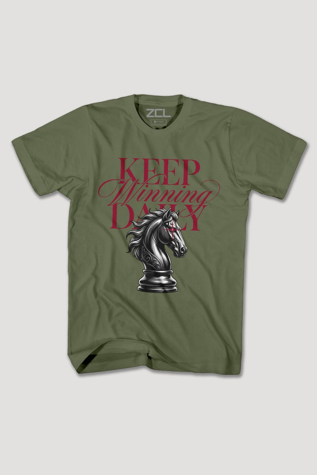 KEEP WINNING DAILY TEE - Zamage