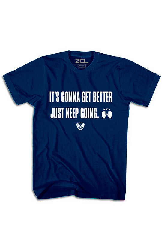 Keep Going Tee (White Logo)