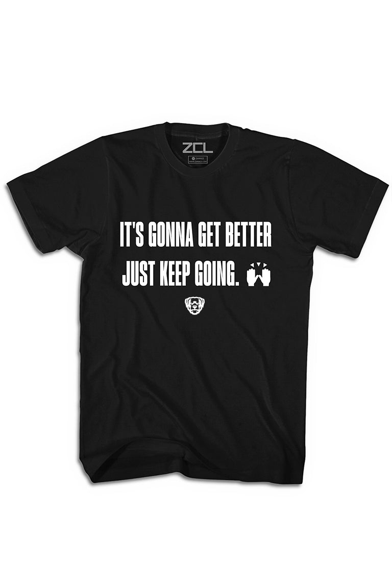 Keep Going Tee (White Logo)