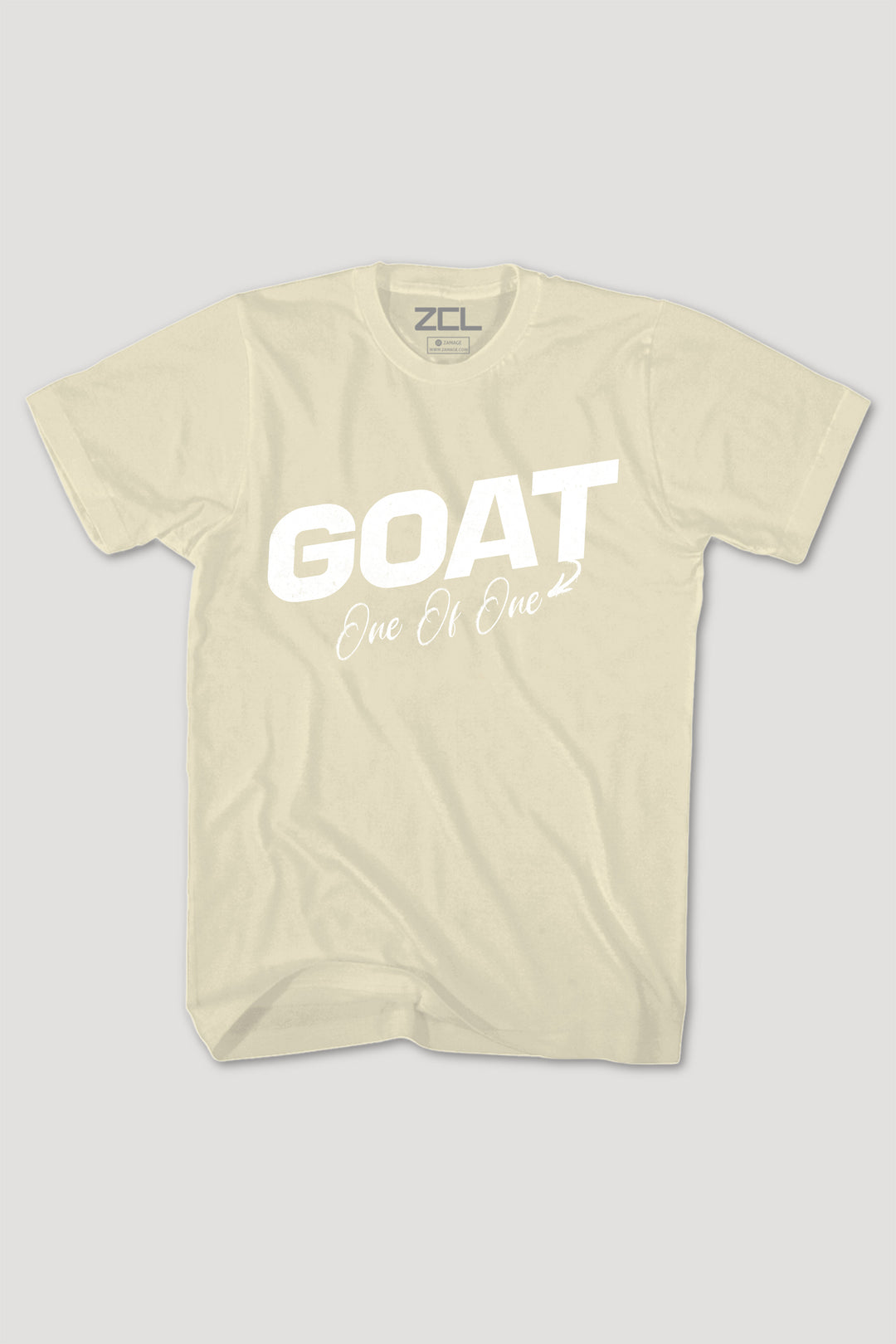 Goat Slant Tee (White Logo)