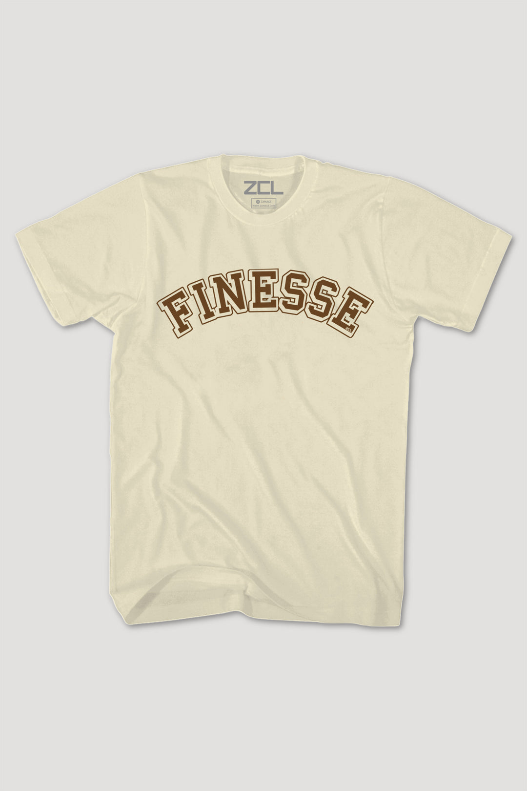 Finesse Tee (Brown Logo)