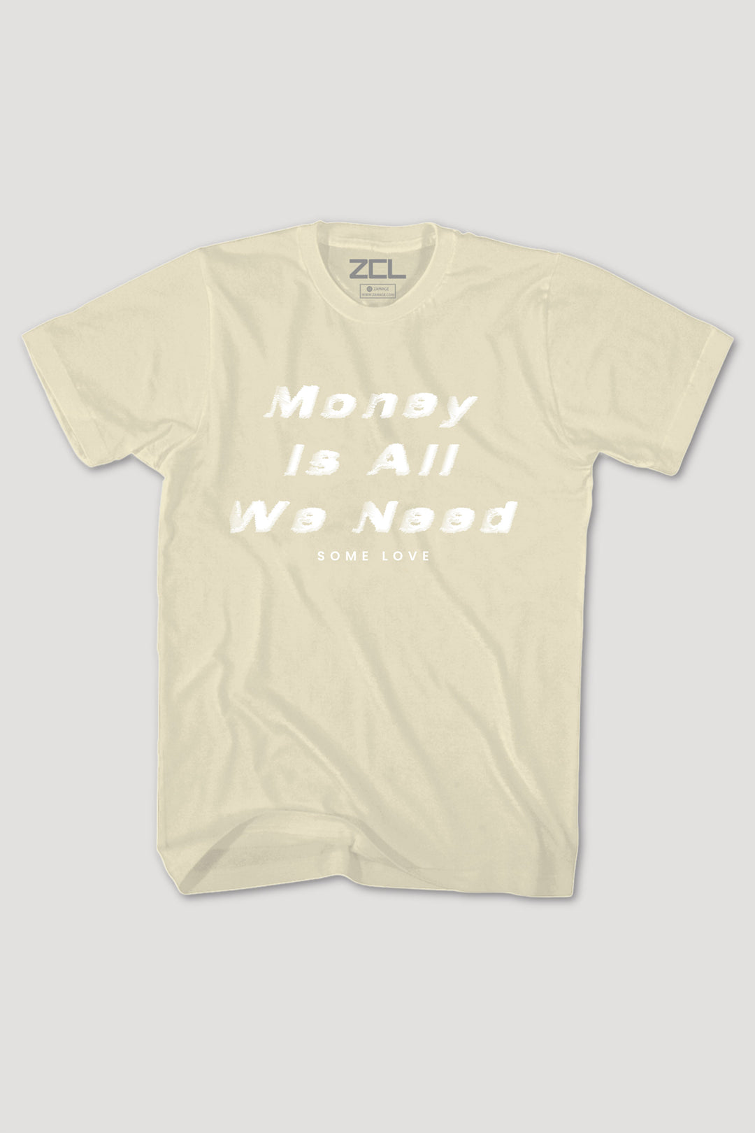 Money Is All We Need Tee (White Logo)