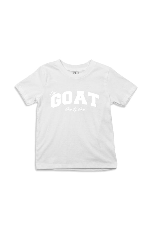 Kids Lil Goat Tee (White Logo) - Zamage