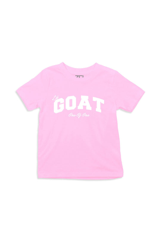Kids Lil Goat Tee (White Logo) - Zamage