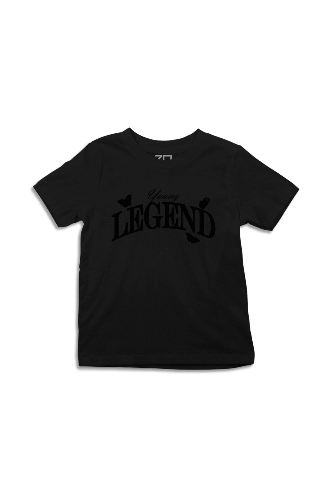 Kids Young Legend Tee (Black Logo) - Zamage