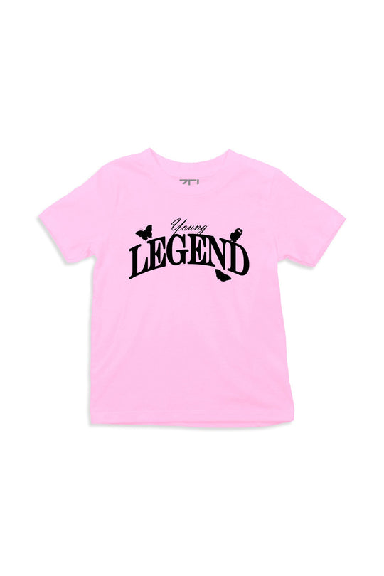 Kids Young Legend Tee (Black Logo) - Zamage