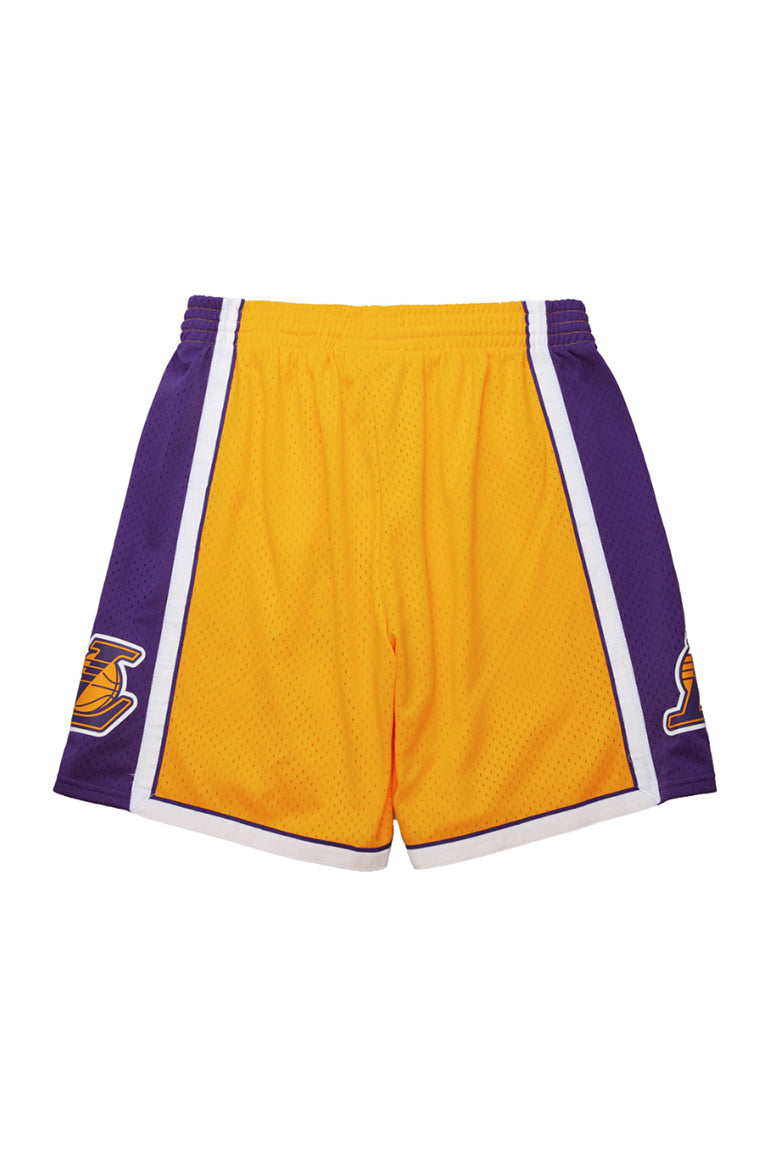 LA Showtime Los Angeles Lakers Magic Johnson Mesh Shorts (MNLAKERS) - Zamage