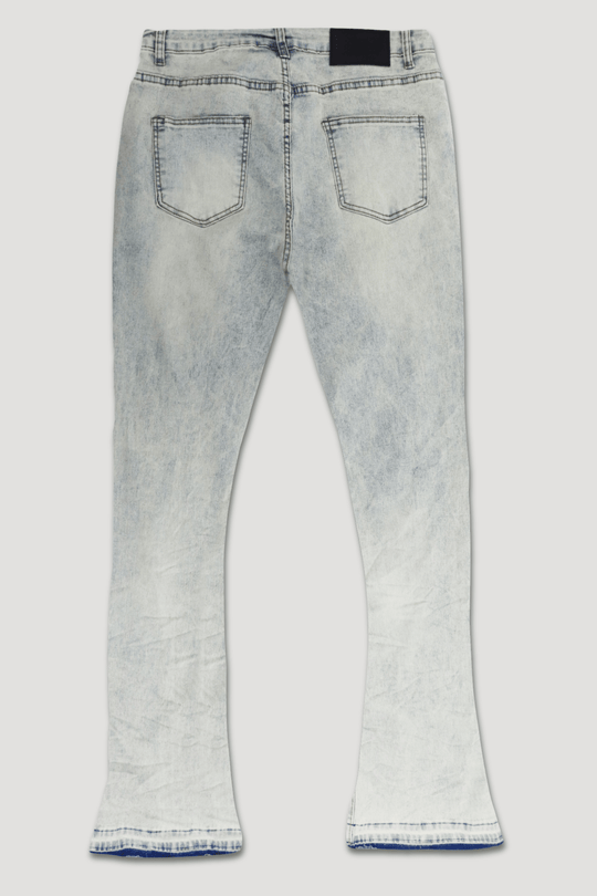 Layer Vault Stacked Denim (Antique Blue Wash) (M8524D) - Zamage