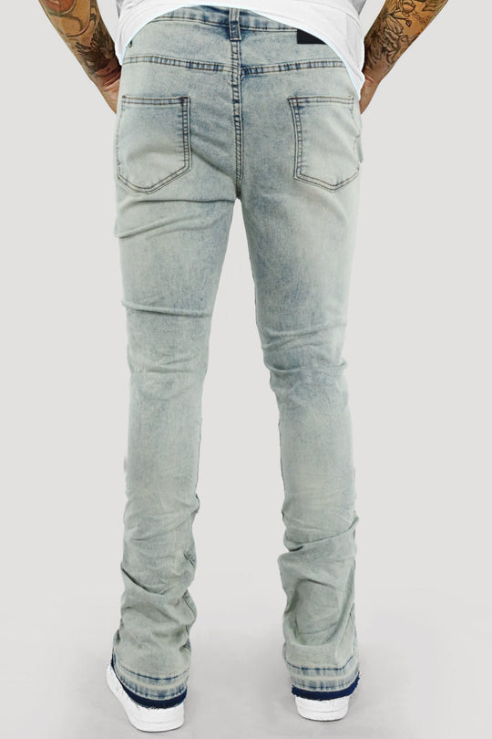 Layer Vault Stacked Denim (Vintage Wash) (M8524D) - Zamage