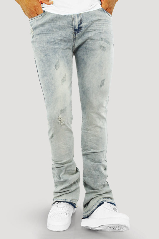 Layer Vault Stacked Denim (Vintage Wash) (M8524D) - Zamage