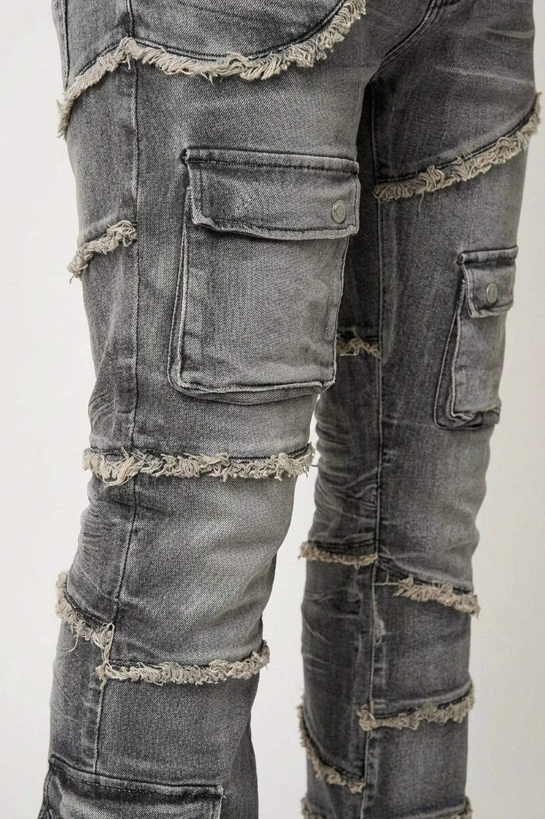 Liberty Edge Stacked Denim (Grey Wash) (J - 82) - Zamage