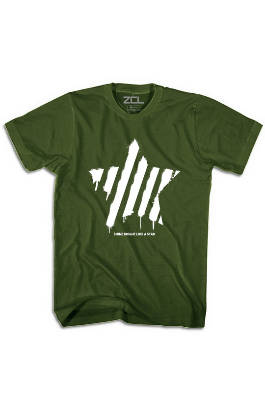 Like A Star Tee (White Logo) - Zamage