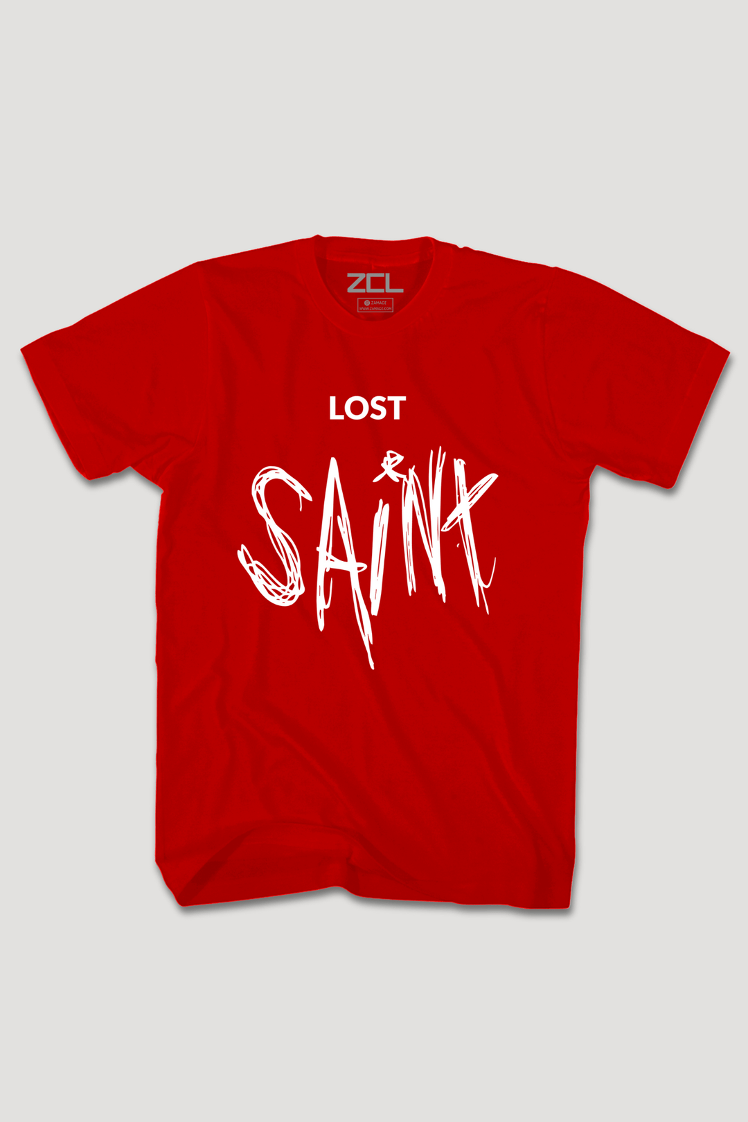 Lost Saint Tee (White Logo) - Zamage