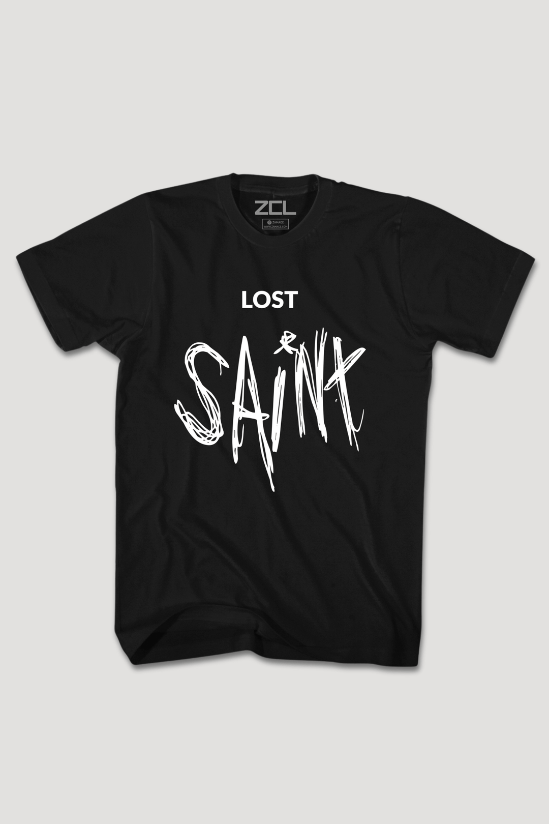 Lost Saint Tee (White Logo) - Zamage