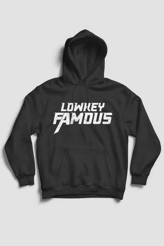 Lowkey Famous Hoodie (White Logo) - Zamage
