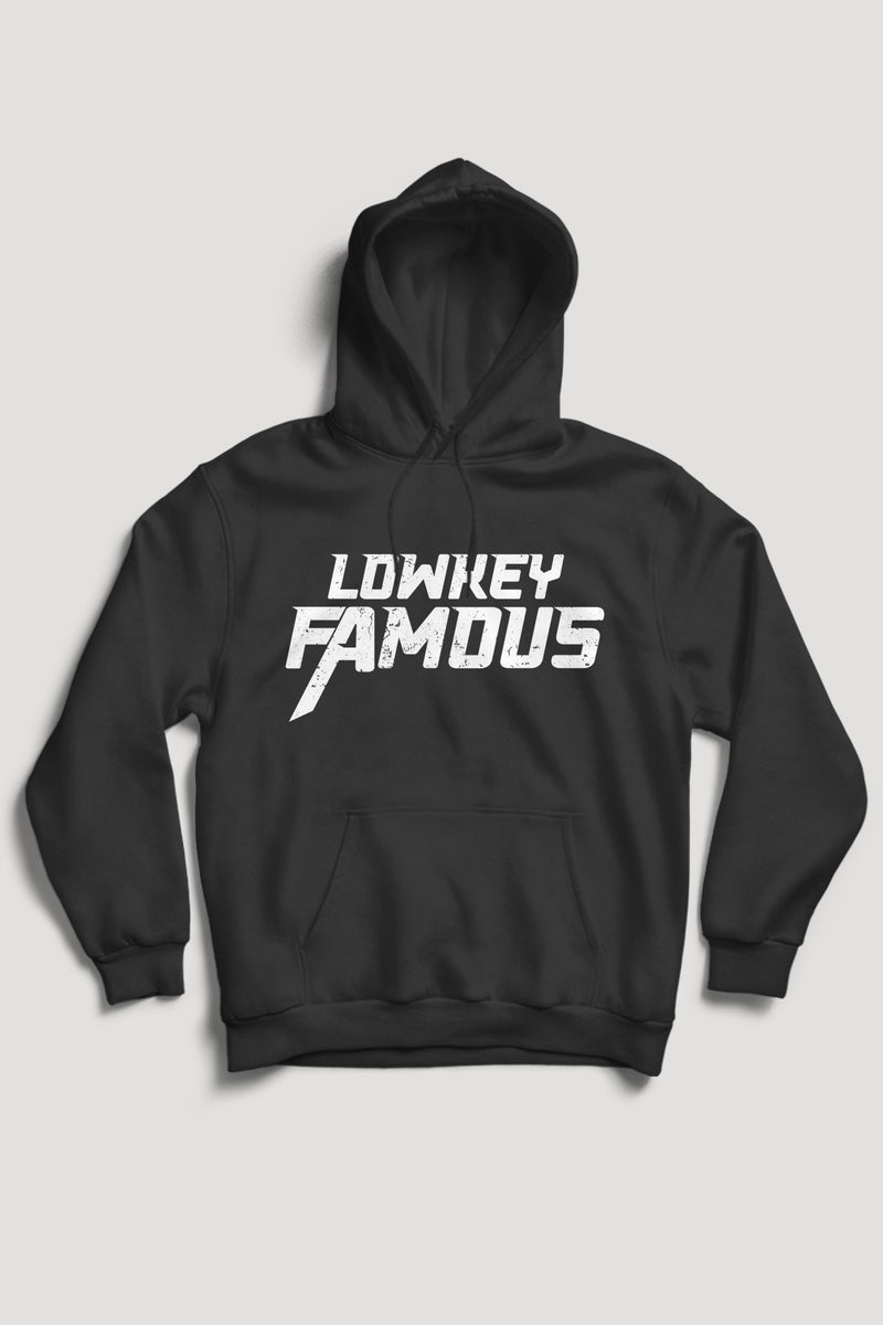 Lowkey Famous Hoodie (White Logo) - Zamage