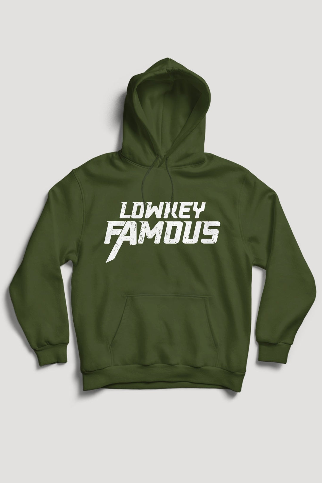 Lowkey Famous Hoodie (White Logo) - Zamage