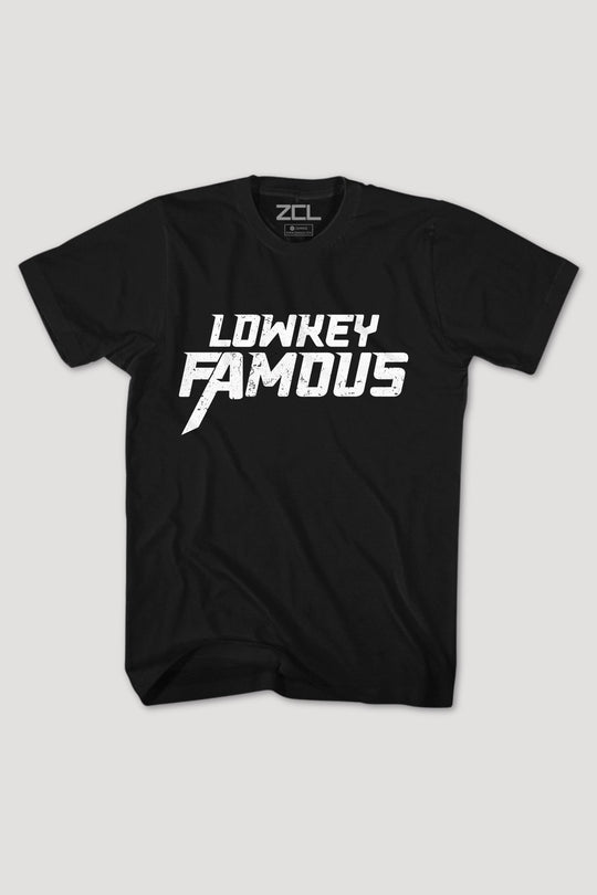 Lowkey Famous Tee (White Logo) - Zamage