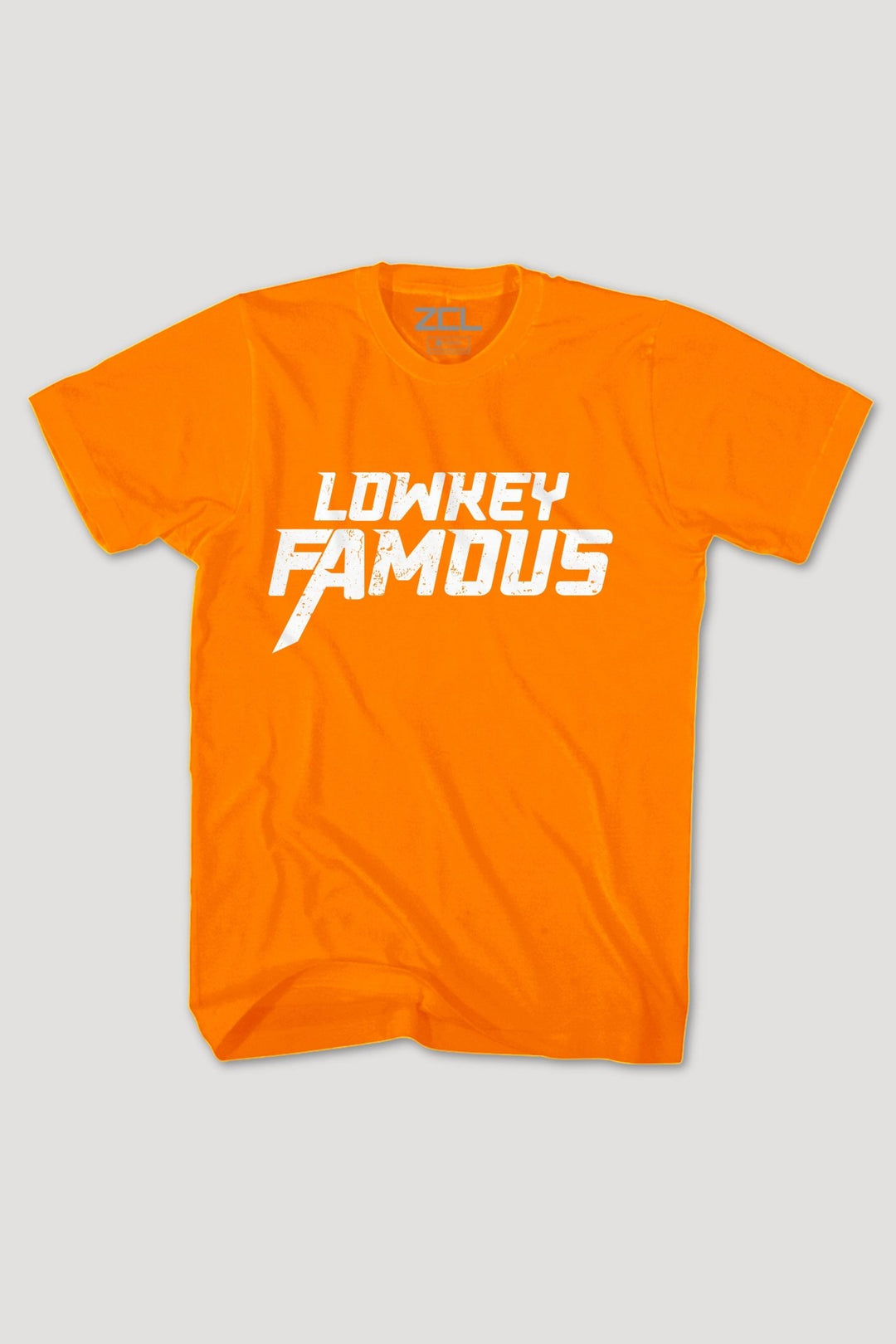 Lowkey Famous Tee (White Logo) - Zamage