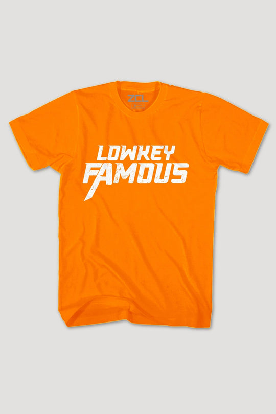 Lowkey Famous Tee (White Logo) - Zamage