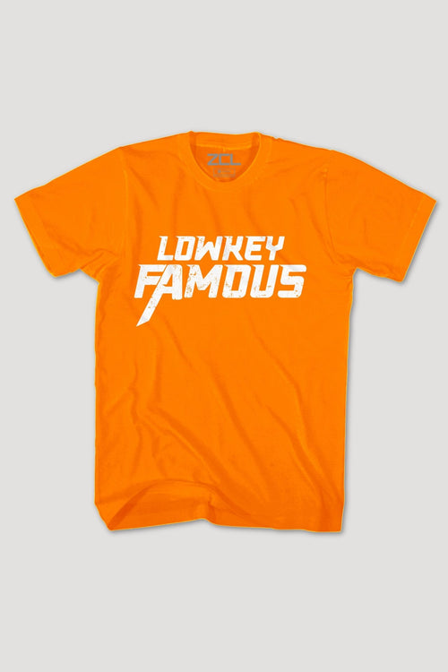 Lowkey Famous Tee (White Logo) - Zamage