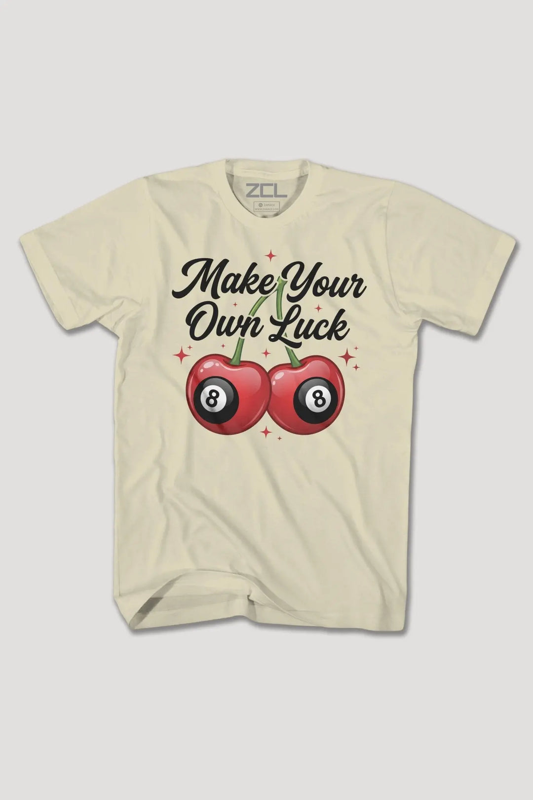 MAKE YOUR OWN LUCK TEE - Zamage