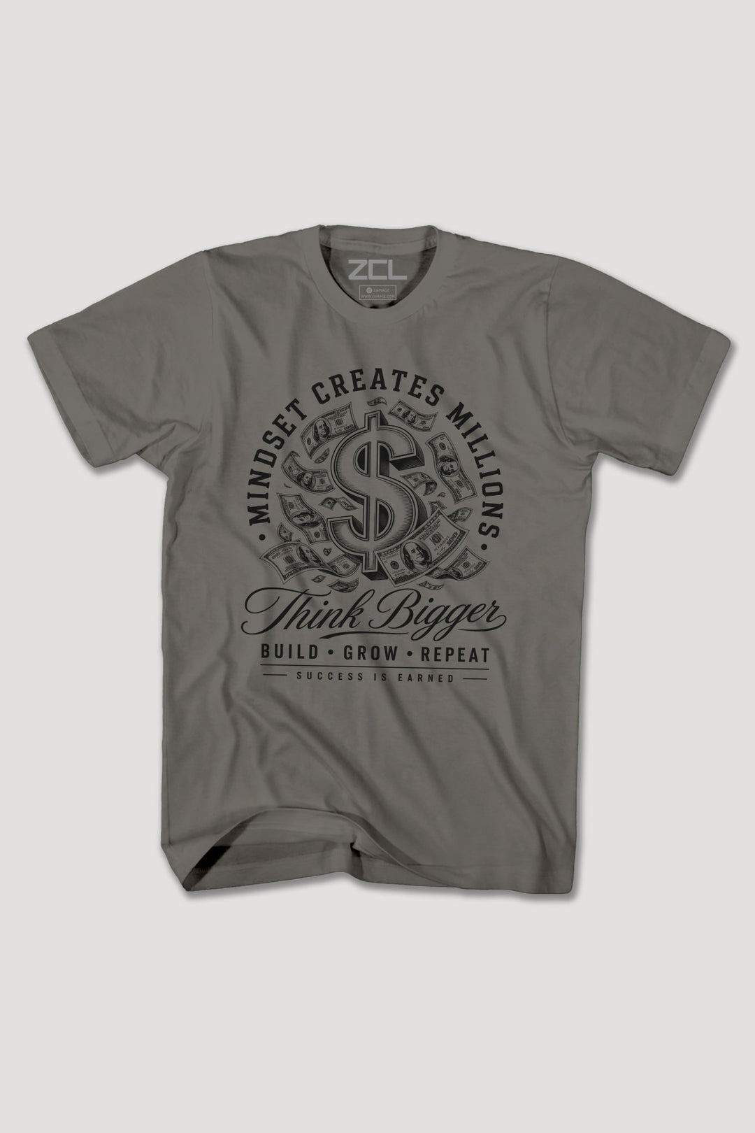 MINDSET CREATE MILLIONS TEE - Zamage