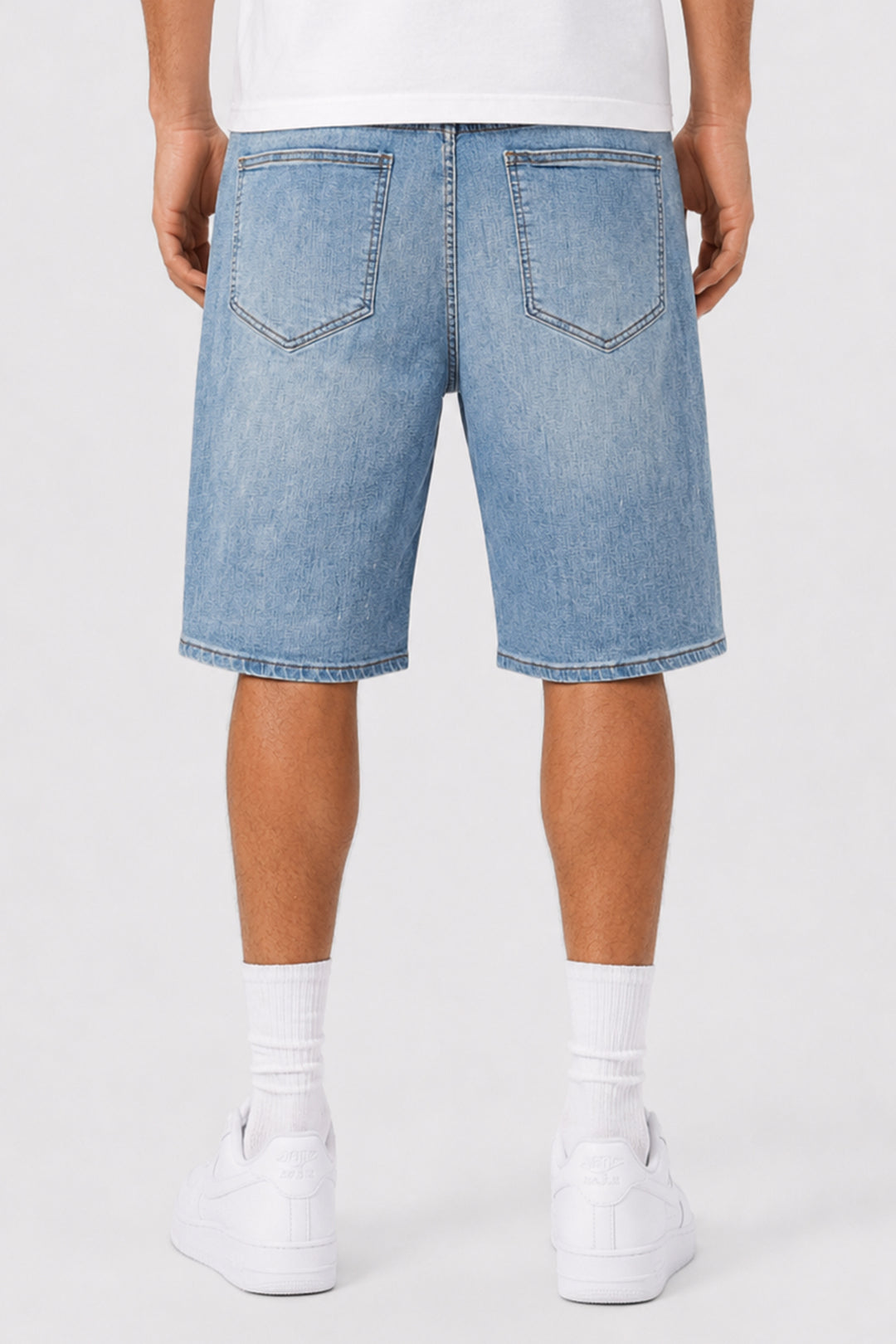 Artisan Tear Shorts (Blue Wash) (M7616D)