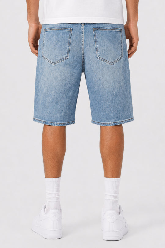 Artisan Tear Shorts (Blue Wash) (M7616D)
