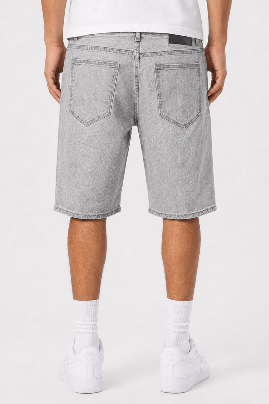 Torn Revival Shorts (Antique Grey Wash) (M7615D)