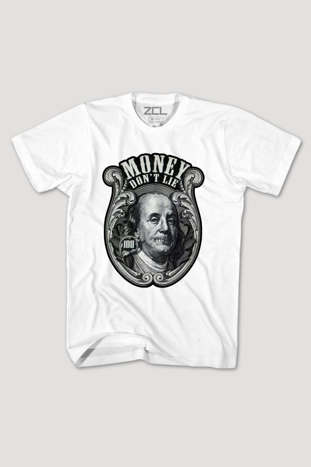 Money Don't Lie Tee (Multi Color Logo) - Zamage