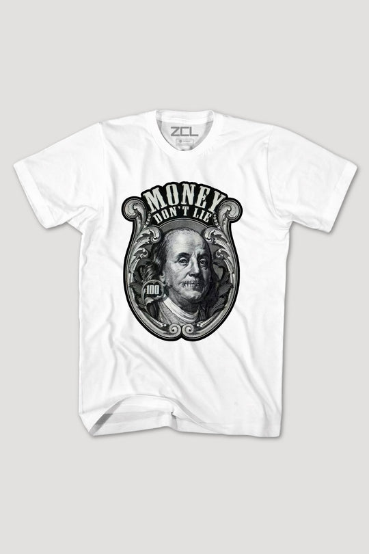 Money Don't Lie Tee (Multi Color Logo) - Zamage