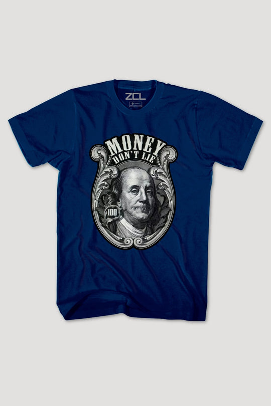 Money Don't Lie Tee (Multi Color Logo) - Zamage