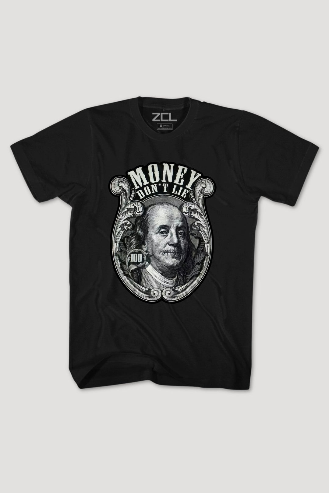 Money Don't Lie Tee (Multi Color Logo) - Zamage