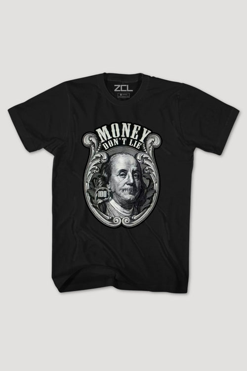 Money Don't Lie Tee (Multi Color Logo) - Zamage