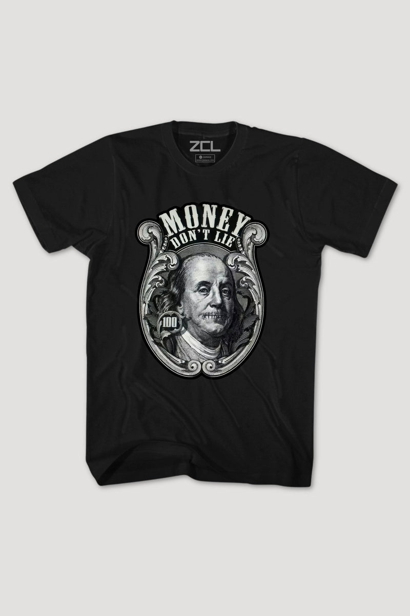 Money Don't Lie Tee (Multi Color Logo) - Zamage
