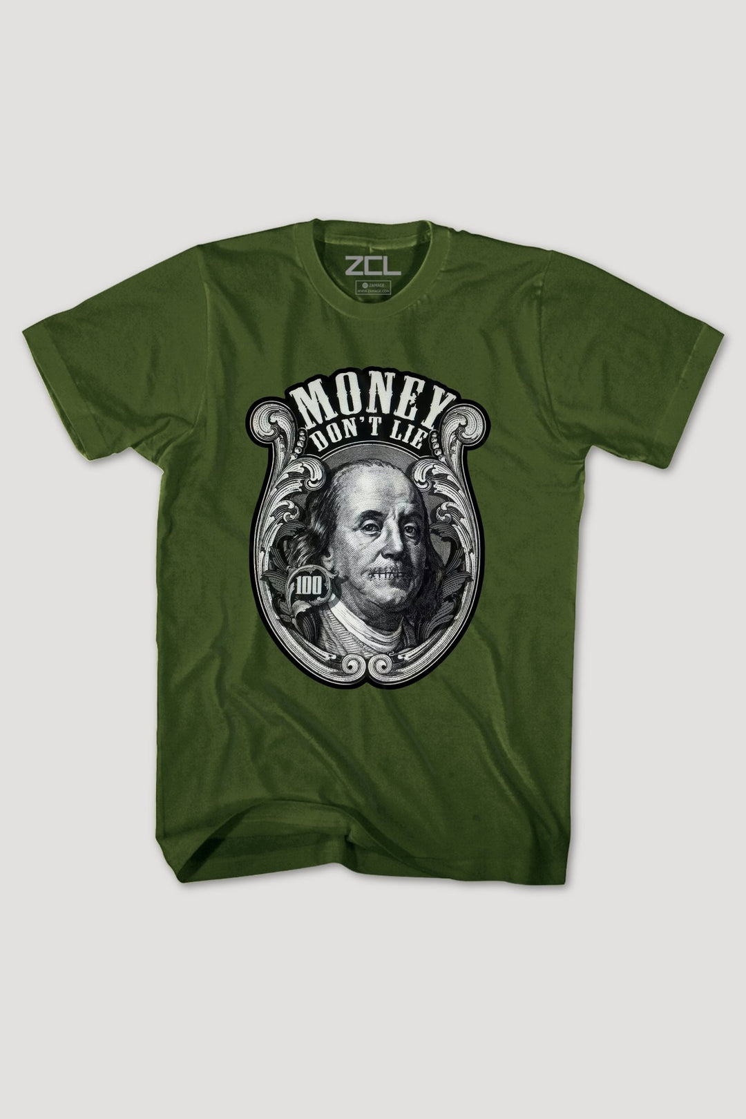 Money Don't Lie Tee (Multi Color Logo) - Zamage