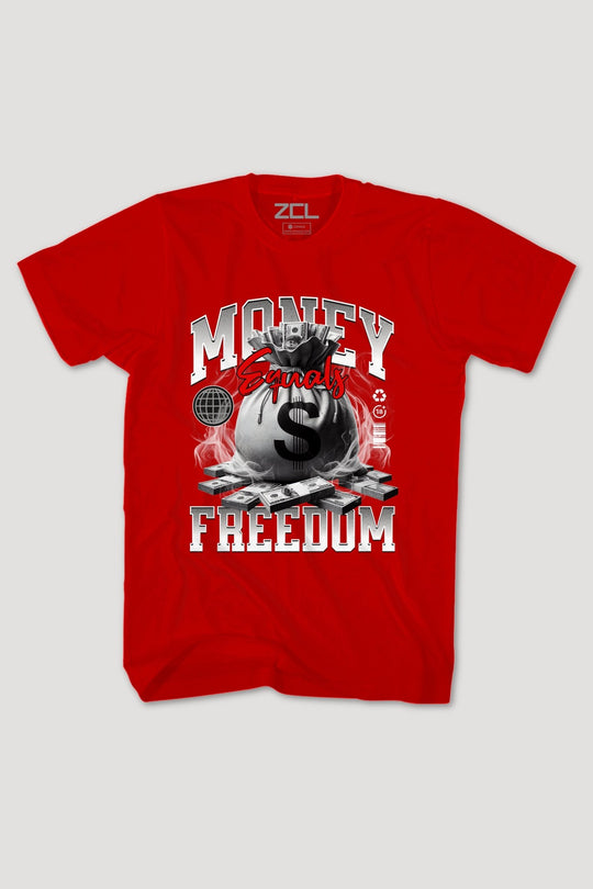 Money Freedom Tee (Multi Color Logo) - Zamage