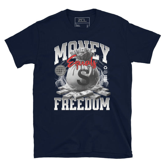 Money Freedom Tee (Multi Color Logo) - Zamage