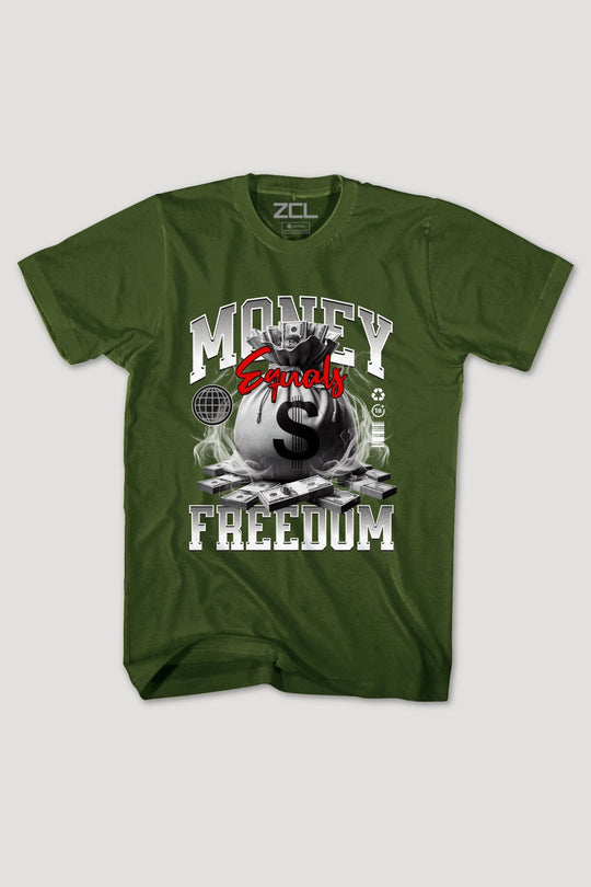 Money Freedom Tee (Multi Color Logo) - Zamage