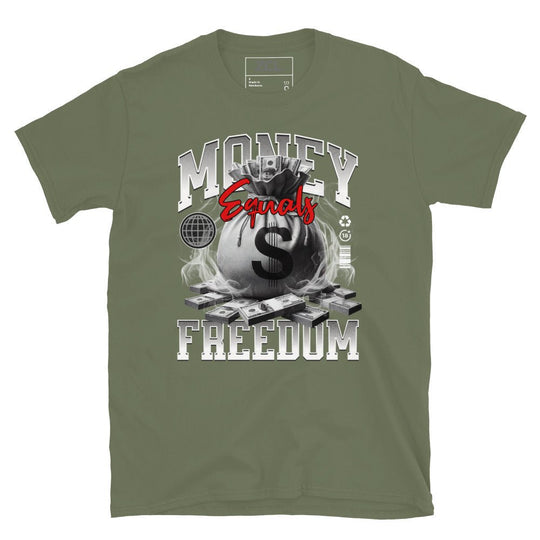 Money Freedom Tee (Multi Color Logo) - Zamage