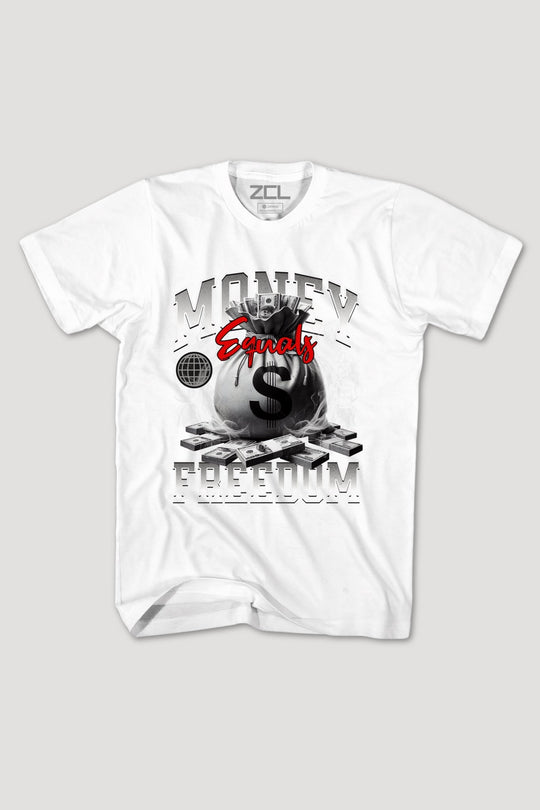 Money Freedom Tee (Multi Color Logo) - Zamage