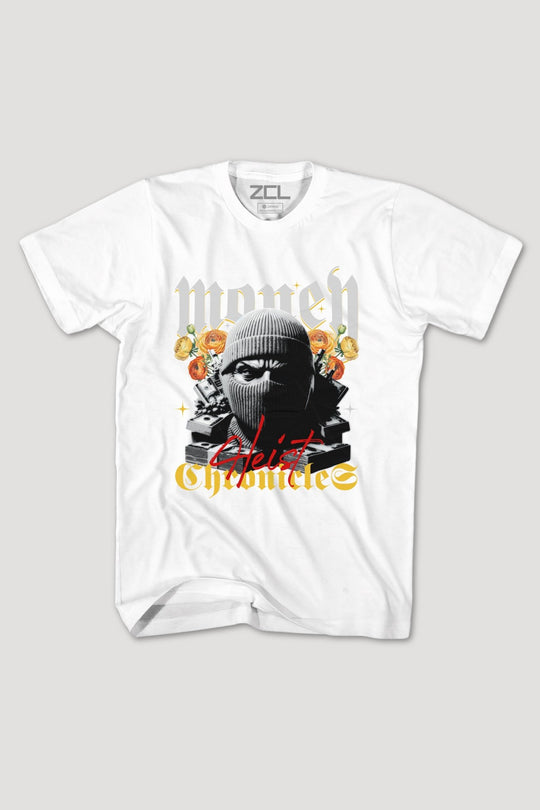 Money Heist Tee (Multi Color Logo) - Zamage