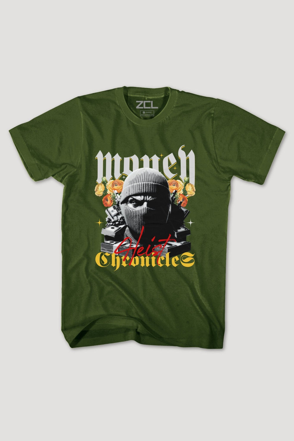 Money Heist Tee (Multi Color Logo) - Zamage