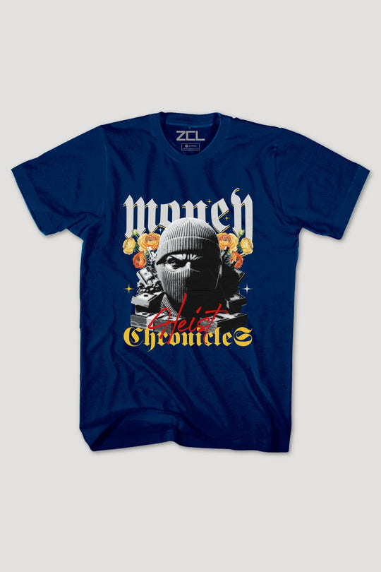 Money Heist Tee (Multi Color Logo) - Zamage