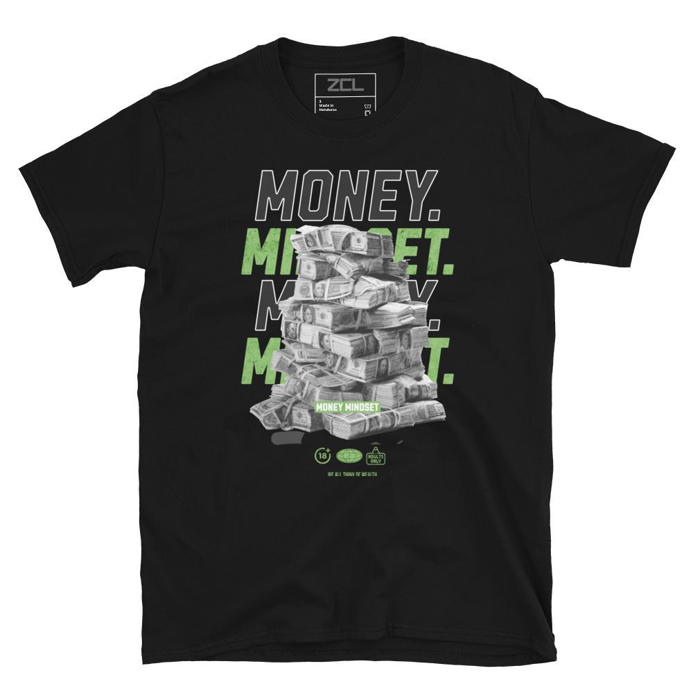 Money Mindset Tee (Multi Color Logo) - Zamage