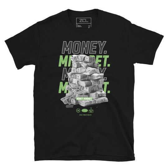 Money Mindset Tee (Multi Color Logo) - Zamage