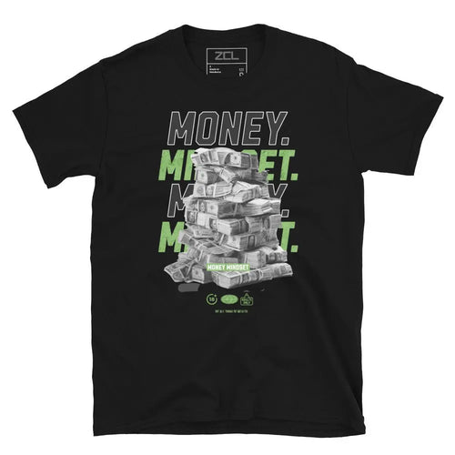 Money Mindset Tee (Multi Color Logo) - Zamage